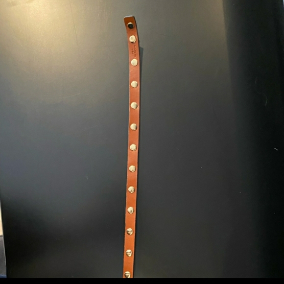 Tory Burch Metallic Leather Cuff Stunning!! - Picture 3 of 7